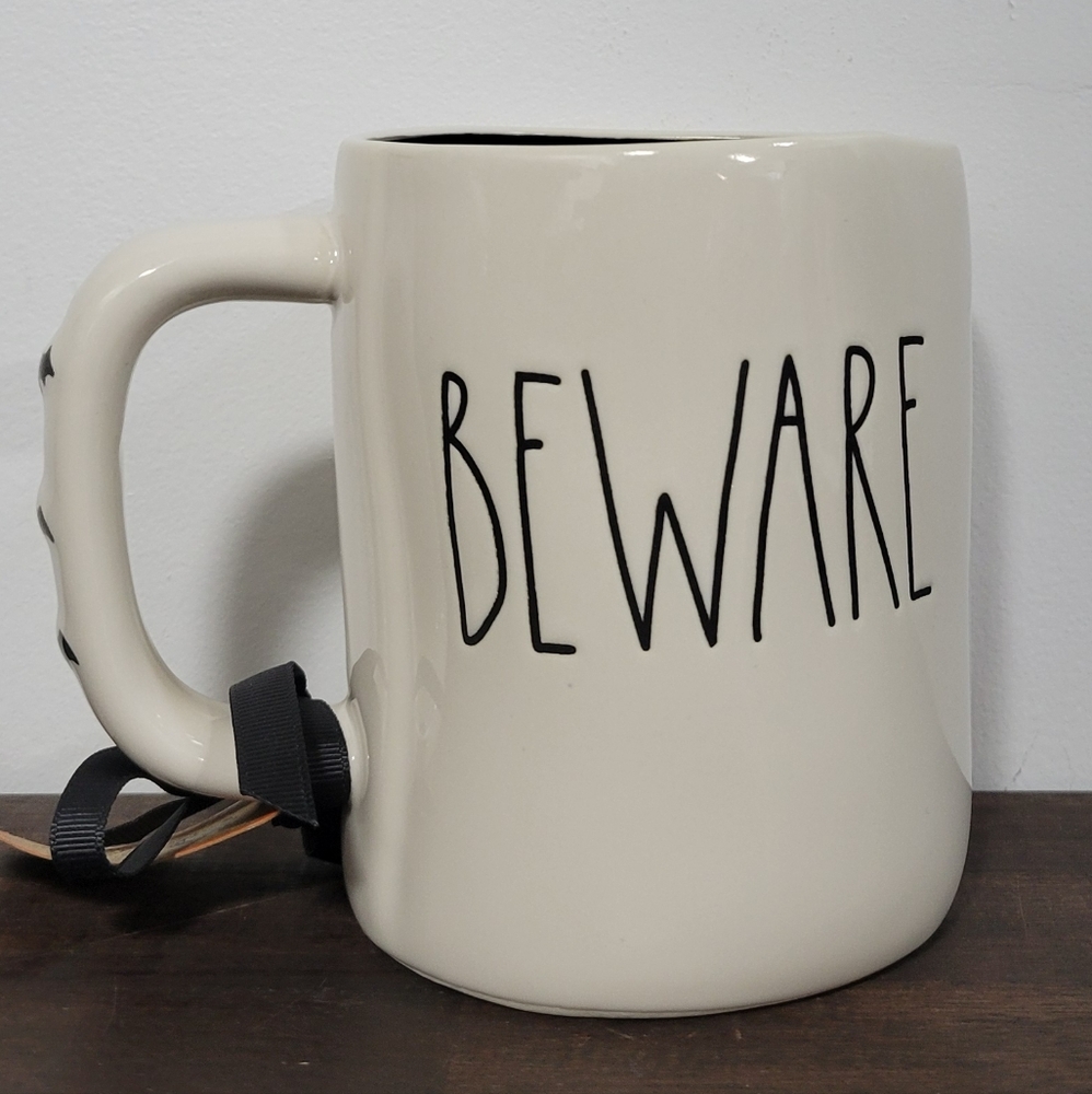 Rae Dunn X Snoopy 'BEWARE' Mug